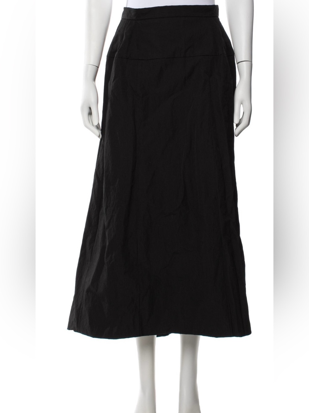 Tibi Maxi Lined Structured Sculptural Skirt with POCKETS